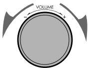 JVC UX-GP1E - Regolazione del volume - 2