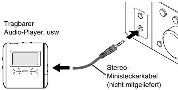 JVC UX-GP1E - Zum Anschließen eines externen Geräts - 1