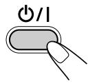 JVC UX-GP1E - Pour mettre la chaîne hors tension (en attente) - 1