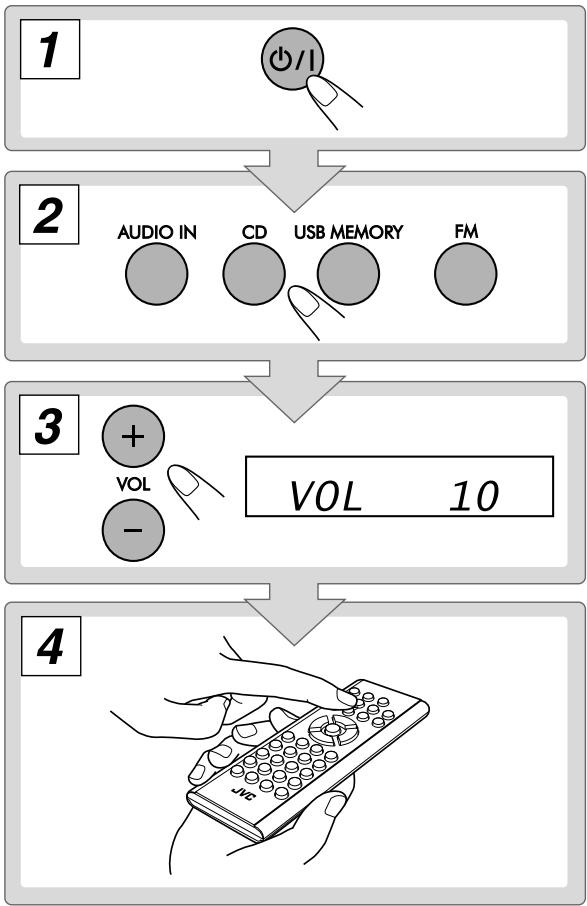 JVC UX-TB30E - Dagelijkse bediening—Weergave - 2