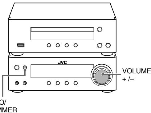 JVC UX-TB30E - Opérations quotidiennes—Ajustement du son et autres ajustements - 2