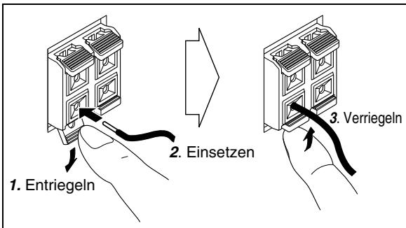 JVC UX-TB30E - Zum Anschlieben der Laufsprecherkabel - 1