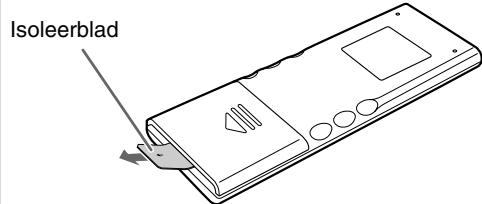 JVC UX-TB30E - Stap 2: Plaatsen van batterijen in de afstandsbediening - 1