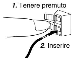 JVC UX-TB3E - Per collegare l'antenna a telaio AM - 1
