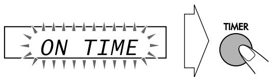 JVC UX-TB3E - Avviare la modalità d'impostazione del timer giornaliero. - 2