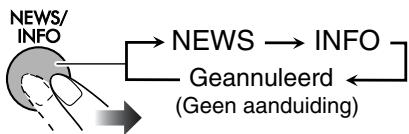 JVC UX-TB3E - Tijdens het luisteren naar de FM-zender... - 1