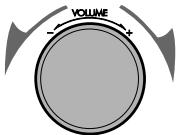 JVC UX-TB3E - Ajustement du volume - 2