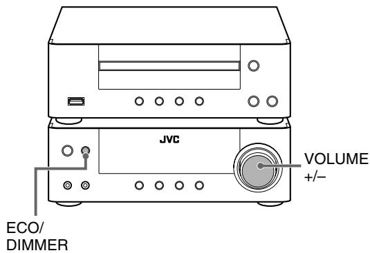 JVC UX-TB3E - Tägliche Bedienung—Klang u. andere Einstellungen - 2