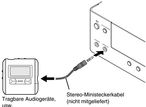 JVC UX-TB3E - Zum Anschließen von anderen Geräten - 1