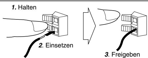 JVC UX-TB3E - Zum Anschließen der MW-Rahmenantenne - 1