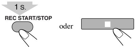 JVC CA-HXGD8 - Prüfen Sie die Bandlaufrichtung und die Reverse-Modus-Einstellung am Display. - 5