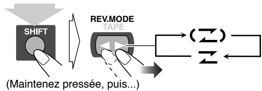 JVC CA-HXGD8 - Changez le mode d'inversion si nécessaire. - 1