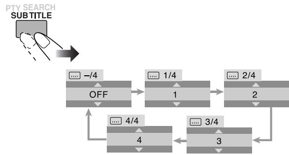 JVC CA-HXGD8 - Tijdens weergave van een SVCD... - 1