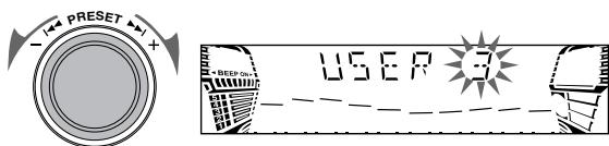 PRESET BEEP USER 3