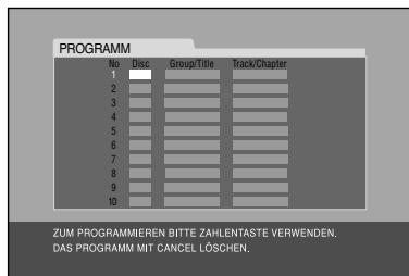 JVC CA-HXGD8 - Vor dem Wiedergabebeginn aktivieren Sie Programmwiedergabe. - 2