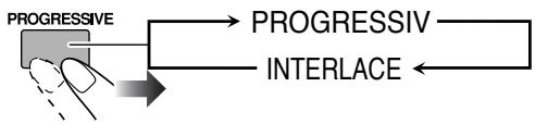 JVC CA-HXGD8 - Ändern des Abtastmodus - 2