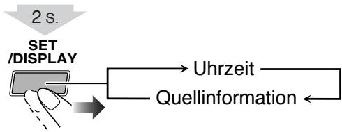 JVC CA-HXGD8 - Zum Prüfen der aktuellen Zeitanzeige bei der Wiedergabe - 1