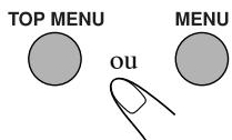 JVC CA-HXGD8 - Affichez le menu du disque. - 1