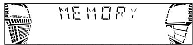 MEMORY BEEP (OK)