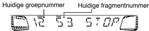 Huidige groepnummer Huidige fragmentnummer GROUP STOCK 12. 53. 5 STOP