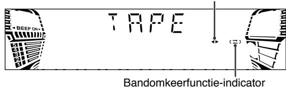 BEEP OIL TAPE (~) Randomkeerfunctie-indicator