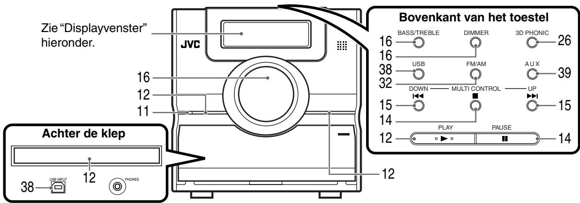 JVC EX-D1 - Voorpaneel - 1