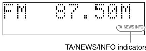 JVC EX-D1 - Druk herhaaldelijk op TA/News/Info totdat het gewensteprogrammatype (TA/NEWS/INFO) op het displayvenster verschijnt. - 1