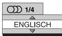 JVC EX-D5 - Einstellung der Audiosprache - 2