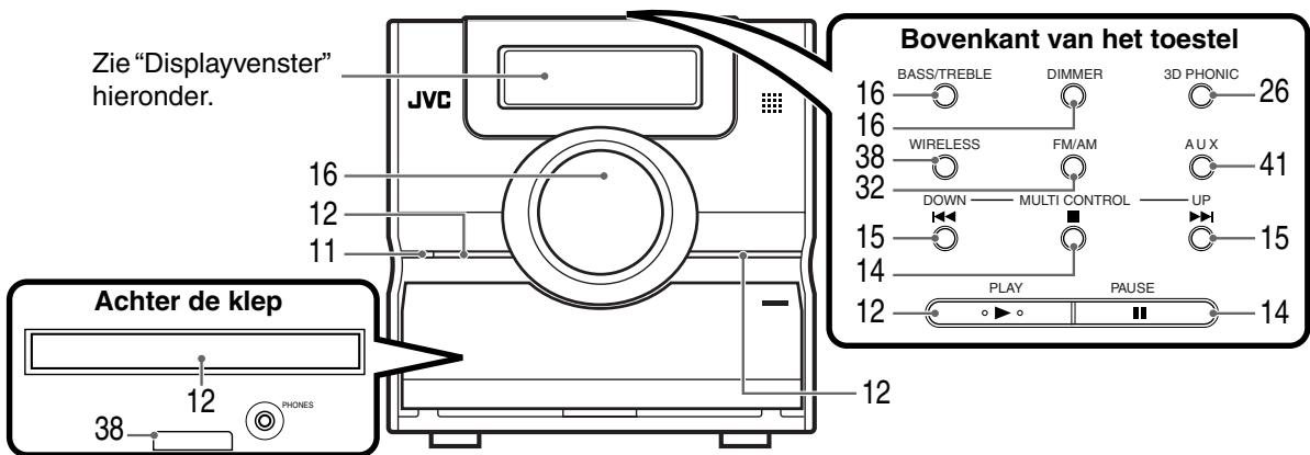 JVC EX-D5 - Voorpaneel - 1