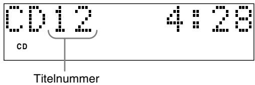 JVC FS-Y1 - Displayfenster während der Disk-Wiedergabe - 4