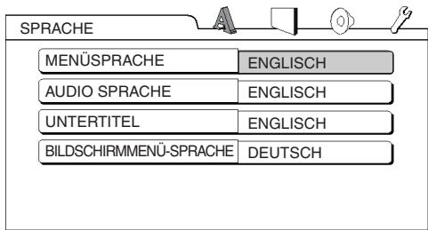 JVC FS-Y1 - Drücken Sie SET UP bei gestoppter Disk oder wenn keine Disk einlegegt ist ( „KEINE DISK EINGELEGT“ ersetcheint). - 1