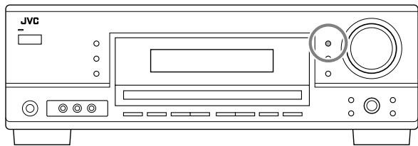JVC RX-5060B - Einstellen der Display-Helligkeit - 1