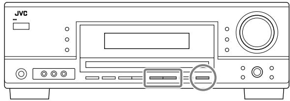 JVC RX-5060B - Verwenden des Senderspeichers - 1