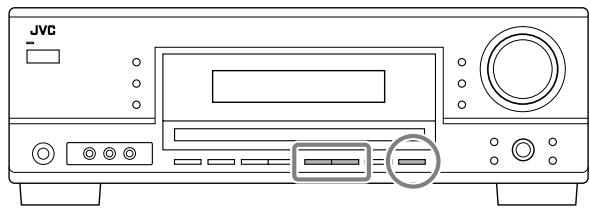 JVC RX-5060B - Utilisation de l'accord par préréglage - 1