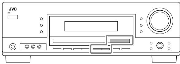 JVC RX-5060B - Pour accorder une station préréglée - 1