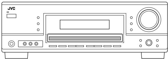 JVC RX-5060B - Sélection de la source à reproduire - 1