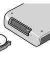 JVC TH-BA1 - Ersetzen der Batterie in der Fernbedienung - 1
