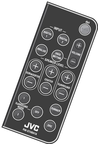 JVC TH-BA1 - HINWEIS - 1