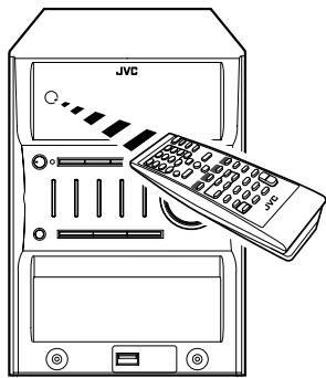 JVC UX-G46 - Unfähig, das System von der Fernbedienung zu steuern. - 1