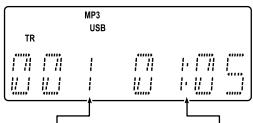 JVC UX-G46 - Indicazioni sul display principale - 5