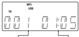 JVC UX-G46 - Indications sur l'affichage principal - 3