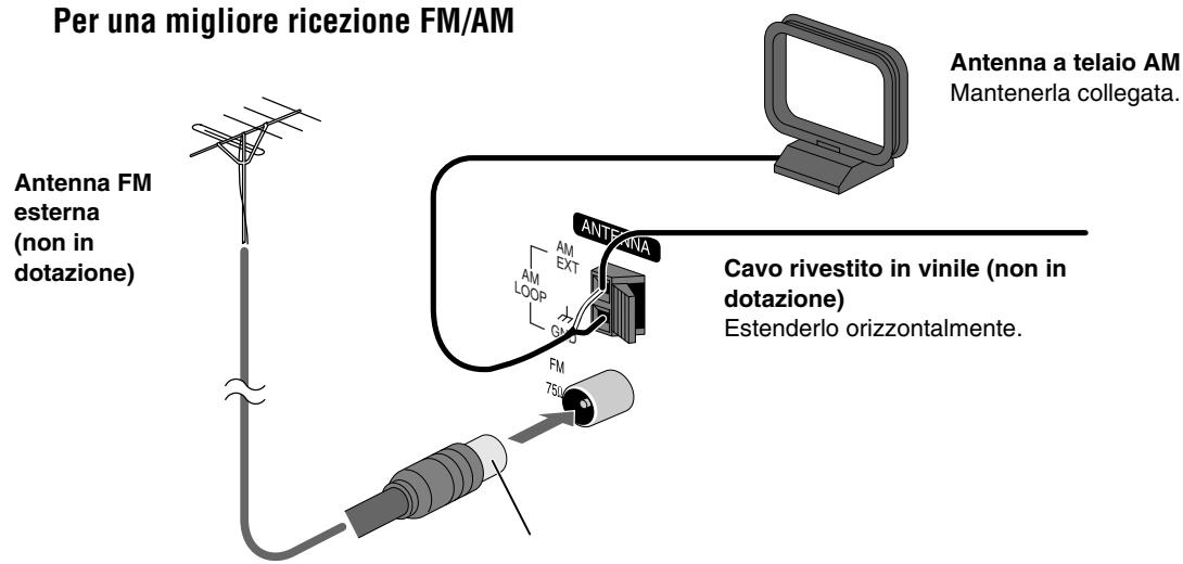 JVC UX-G46 - Punto 3: Collegamenti - 1