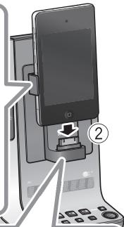 JVC UX-VJ3G - Anschließen von iPod/iPhone - 2