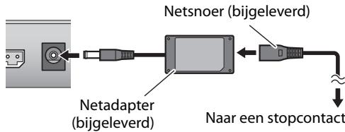 JVC UX-VJ3G - ⑤ Verbinden van het netsnoer - 1