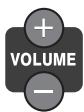 JVC UX-VJ5V - Regolazione del volume - 1