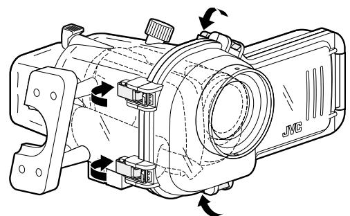 JVC WR-MG77 - Méthode de montage - 8