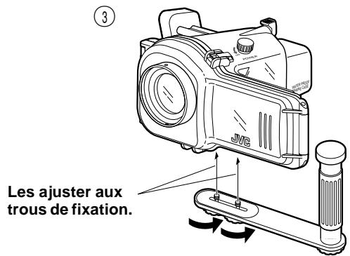 JVC WR-MG77 - Fixation de la poignée en option (JV2497) - 3