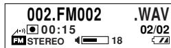 JVC XA-MP2 - ENREGISTREMENT D'UN PROGRAMME FM - 1