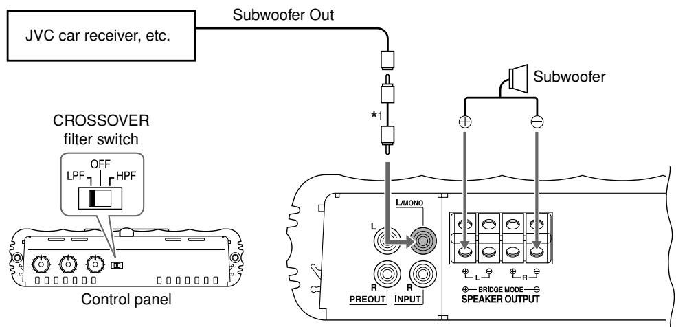 JVC KS-AR8004D - SPEAKER CONNECTIONS - 7