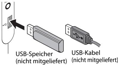 JVC NX-SA1B - Anschlieben eines USB-Geräts - 1